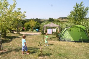 le camping